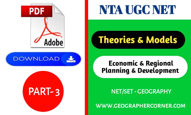 THEORIES AND MODELS IN GEOGRAPHY: ECONOMIC & REGIONAL DEVELOPMENT ...